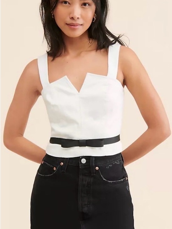 Maeve Tops - Anthropologie Maeve Structured Corset Top Size 8 Sold out Online